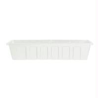 Novelty Mfg Co P 2242 -polly Pro Planter And Liner- White 24 Inch