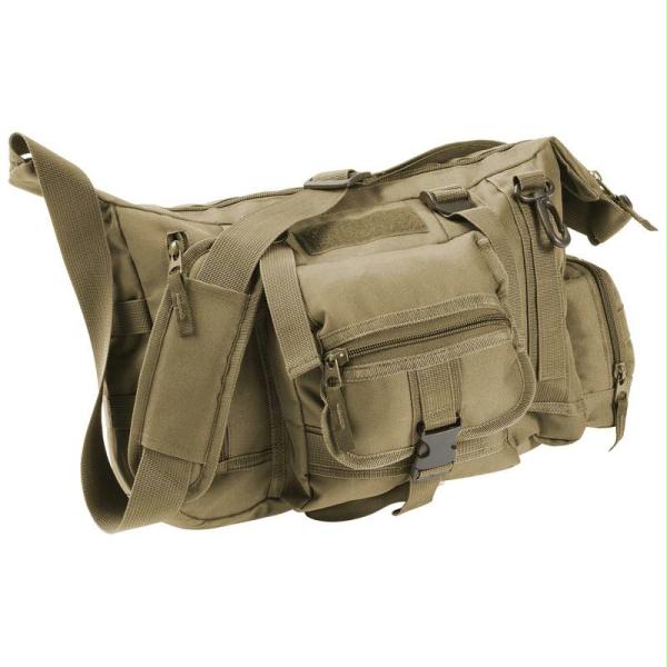 Lupackod3 Olive Drab Green 15 In. Tactical Style Messenger Bag