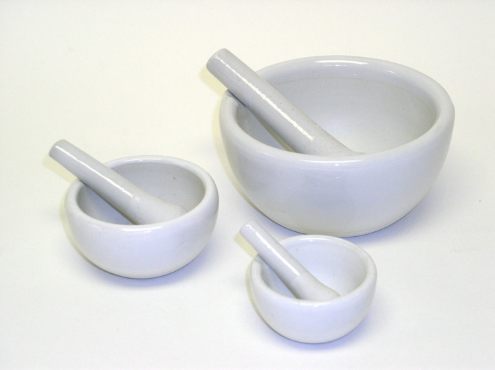 C And A Scientific Lpc-154-1 Mortar With Pestle, 80ml