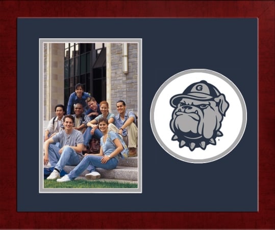 Georgetown University Spirit Photo Frame - Vertical