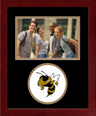 Campus Image Ga974slpfh Georgia Institute Of Technology Spirit Photo Frame - Horizontal