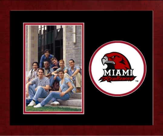 Campus Image Oh982slpfv Miami University Ohio Spirit Photo Frame - Vertical
