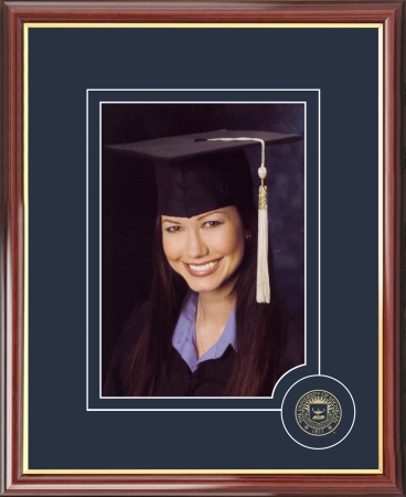 Campus Image Mi982cspf University Of Michigan 5x7 Graduate Portrait Frame