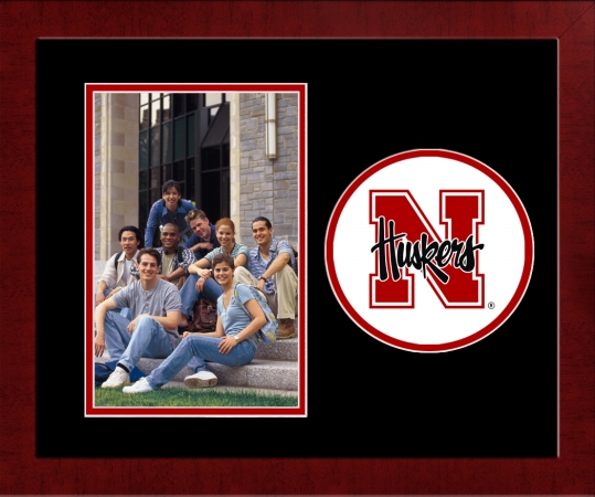 Campus Image Ne999slpfv University Of Nebraska Spirit Photo Frame - Vertical