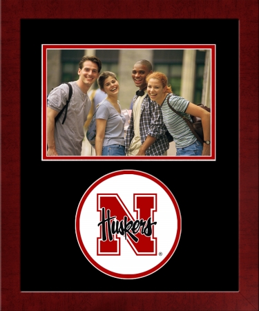 Campus Image Ne999slpfh University Of Nebraska Spirit Photo Frame - Horizontal