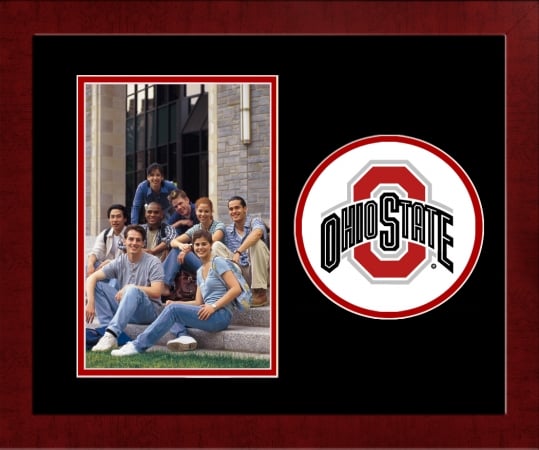 Campus Image Oh987slpfv Ohio State University Spirit Photo Frame - Vertical