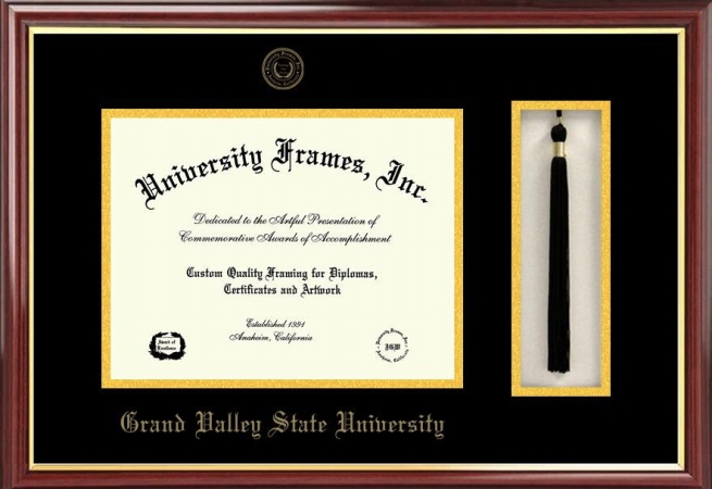 Campus Image Mi980pmhgt Grand Valley State University Tassel Box And Diploma Frame