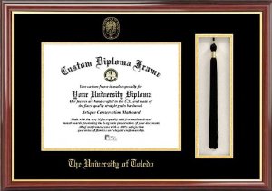 Campus Image Oh985pmhgt University Of Toledo Tassel Box And Diploma Frame