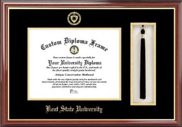 Campus Image Oh989pmhgt Kent State University Tassel Box And Diploma Frame
