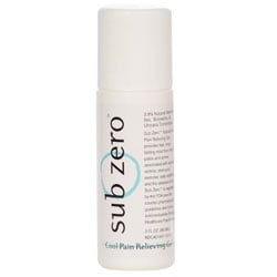 Lz3075 Sub Zero Topical Analgesic - Cool Pain Relieving Gel, 3oz Roll On
