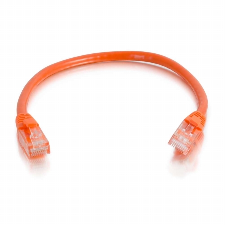 - Cables To Go - 957 6in Cat6 Snagless Unshielded - UTP - Network Patch Cable - Orange