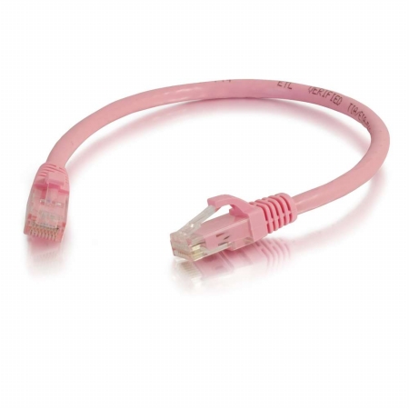 - Cables To Go - 960 6in Cat6 Snagless Unshielded - UTP - Network Patch Cable - Pink