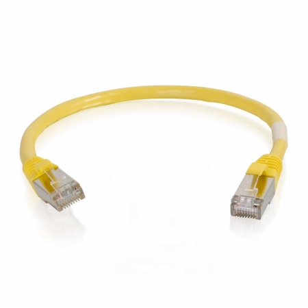 - Cables To Go - 873 25ft Cat6 Snagless Shielded - STP -Network Patch Cable - Yellow