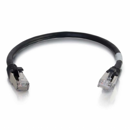 - Cables To Go - 706 1ft Cat6a Snagless Shielded - STP - Network Patch Cable - Black