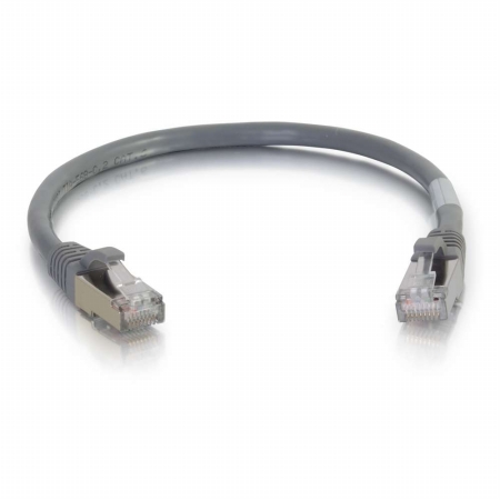 - Cables To Go - 789 30ft Cat6 Snagless Shielded - STP - Network Patch Cable - Gray