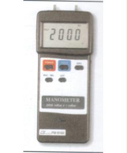 Heavy Duty Manometer, 2000 Mbar White Body W/ Hard Case (no Output)