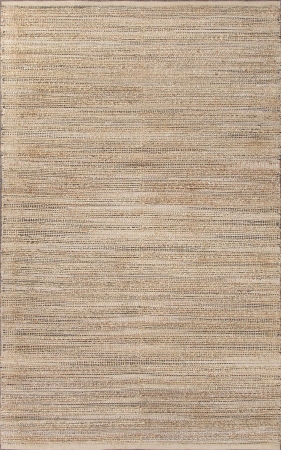 Rug108913 Naturals Solid Pattern Cotton- Jute Taupe-gray Rug - Hm13