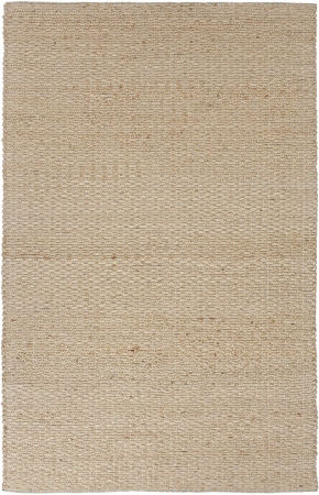 Rug113804 Naturals Solid Pattern Jute- Cotton Taupe-gray Rug - Ad02