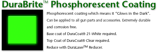 DBT12 DuraBrite Phosphorscent Coating- .5 oz.