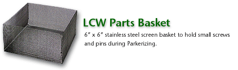 Sss1212 Lcw Small Parts Basket, 6 X 6