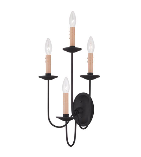 4530-04 Wall Sconce - Black