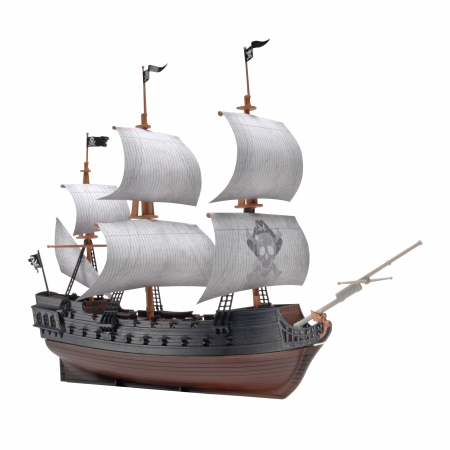 Snaptite Pirate Ship Plastic Model Kit