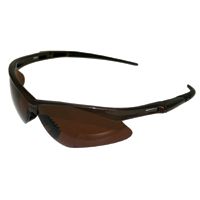 138-28637 Nemesis* Safety Eyewear, Polarized Smoke Lens-gunmetal Frame