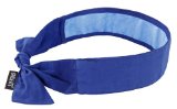 150-12587 Evap. Cooling Bandana with Ct - Tie-Blue