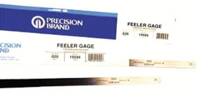 605-19170 .50 In. X12 In. Flat Length Feeler Gauge, .50 In. X12 In. Flat Length Feeler Gauge -box Of 12 Ea