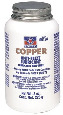 230-09128 Copper Anti-seize Lubricant 8 Oz Brush Top