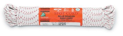 Samsona Rope 650-001016001060 .25 In. X 100 In. Cotton Sash Cord Size Group 8