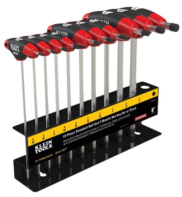 409-JTH610EB Journeyman T-Handle Ball-Hex Key Sets