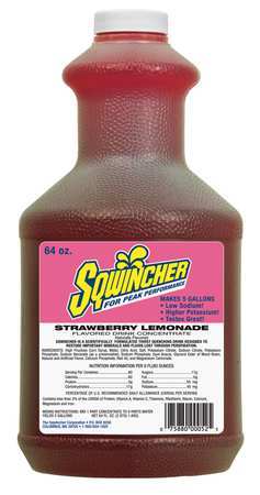 690-030319-sl 64 Oz Strawberry Lemonade Liquid Concentrate Drink Mix
