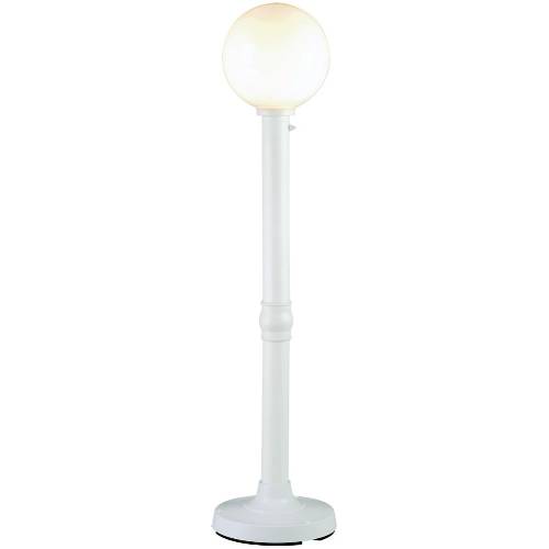 Concepts 08721 Globe Table Lamp - White