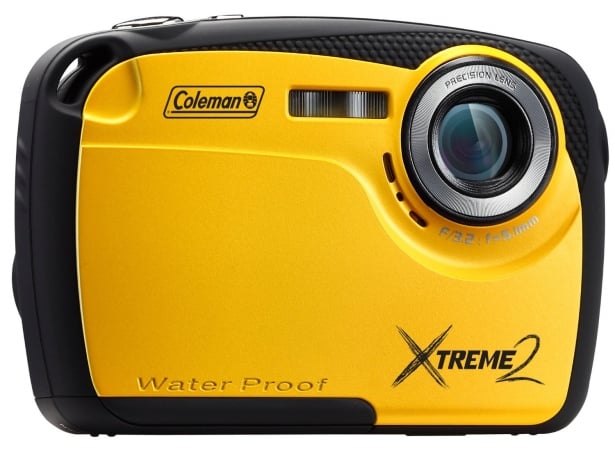 Coleman C12WP-Y 16.0 Megapixel Xtreme2 Hd Underwater Digital Camera -yellow