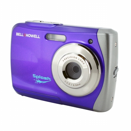 Bell+howell WP7-P 12.0 Megapixel Wp7 Splash Underwater Digital Camera -purple