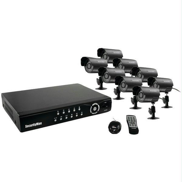 UPC 701107901961 product image for Security Man NDVR8-500K Network Dvr System With 8 Cameras -500gb | upcitemdb.com