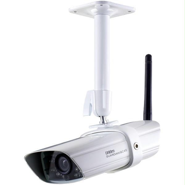 Uniden GC45W Guardian Accessory Weatherproof Wireless Video Surveillance Camera -white