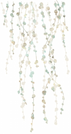 Hanging Vine Watercolor Peel And Stick Wall Decals