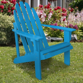 Shine Company 4613tq Catalina Adirondack Chair - Turquoise