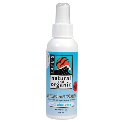 Lafe's Natural Body Care Deodorant Spray With Aloe - 4 Fl Oz