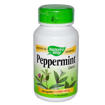 Nature's Way Peppermint Leaves - 100 Capsules