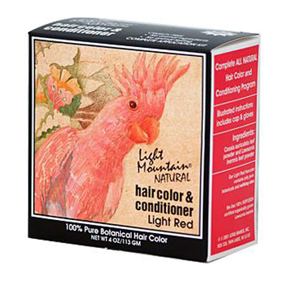 Natural Hair Color And Conditioner Light Red - 4 Fl Oz