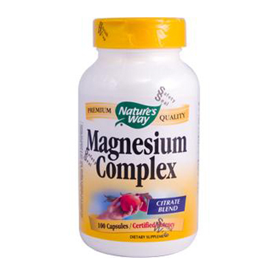 Nature's Way Magnesium Complex - 100 Capsules