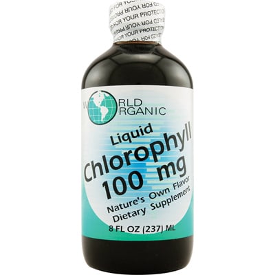 World Organic Liquid Chlorophyll - 100 Mg - 8 Fl Oz