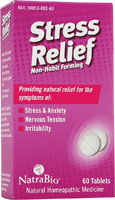 Natrabio Stress Relief Non-habit Forming - 60 Tablets