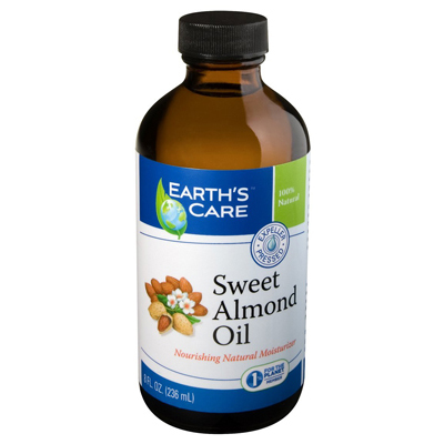 Earth's Care 100% Pure Sweet Almond Oil - 8 Fl Oz