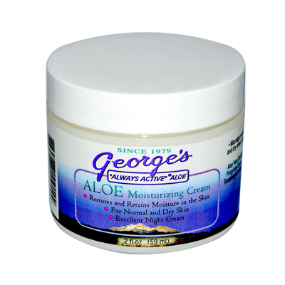 George's Aloe Vera Moisturizing Cream - 2 Oz