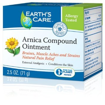 Arnica Compound Ointment 2.5 Oz By Earth's Care
