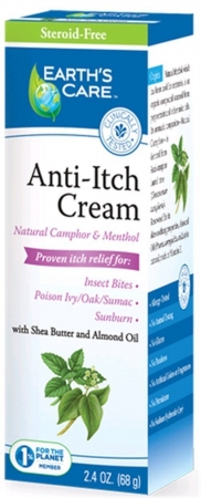 Earth's Care Anti-itch Cream - 2.4 Oz